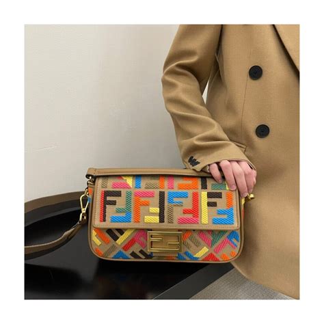 fendi baguette colorata|genuine fendi baguette.